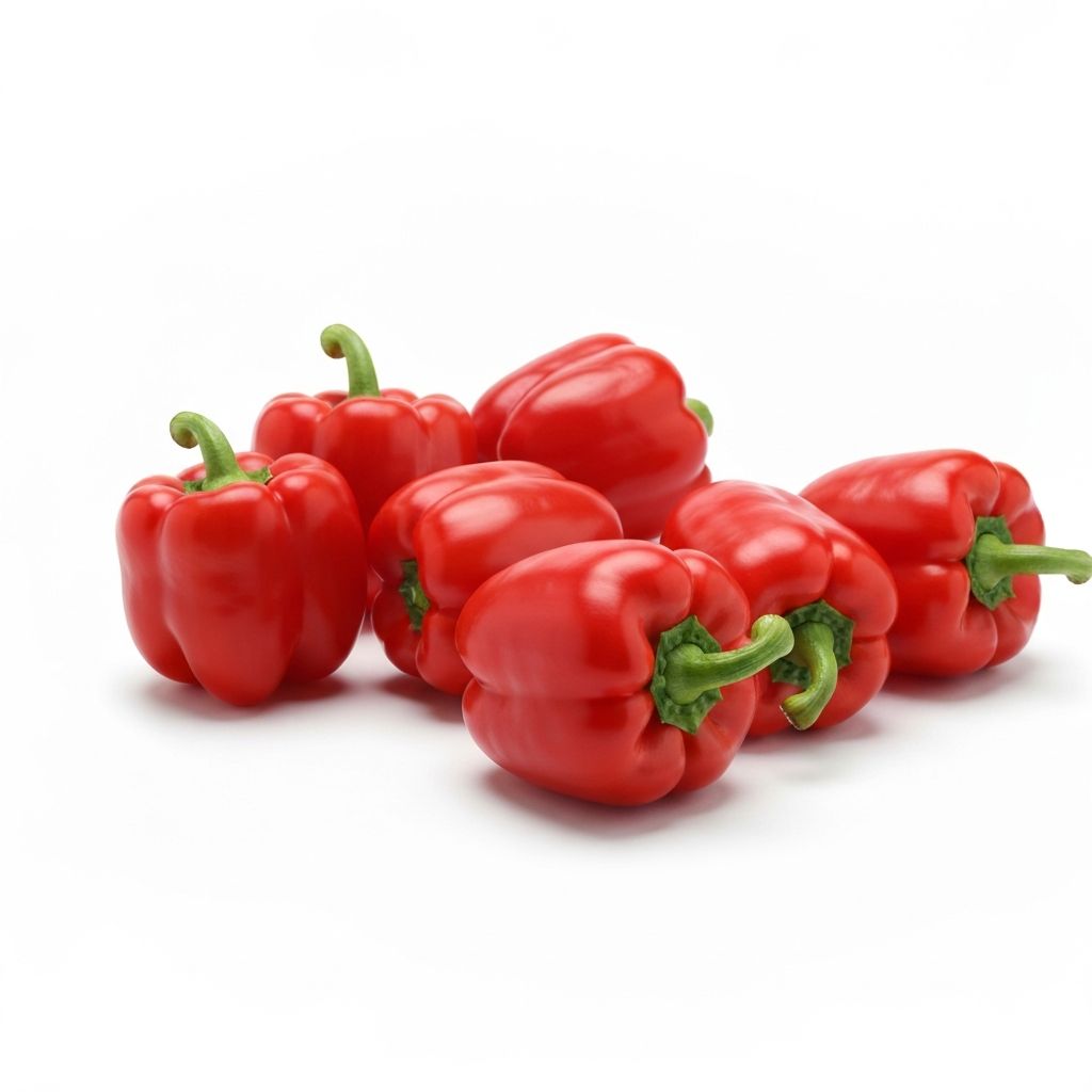 Frische rote Paprika